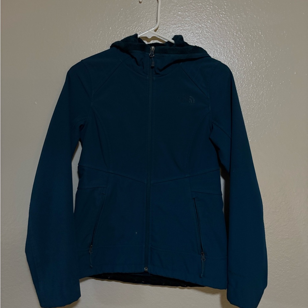 North Face Hooded Jacket with Zipper